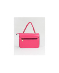 Bolso de Señora Fuxia con Asa de Cadena