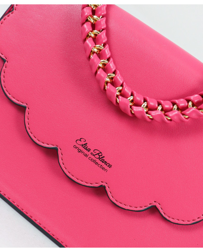 Lady Fuxia Mala with Hand Strap in Chain