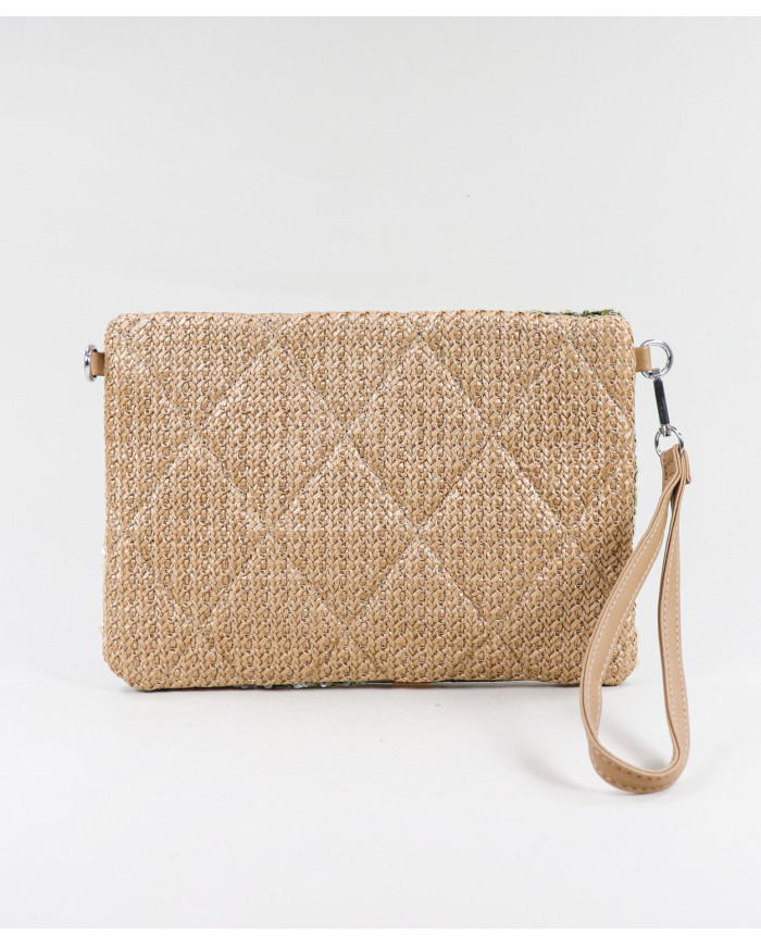 Clutch de Senhora com Frente Decorada