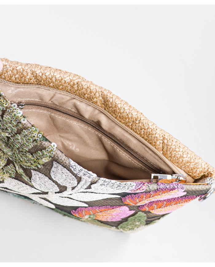 Ladies' Clutch with Decorated Front