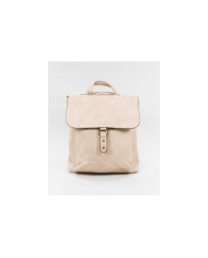 Ladies Taupe backpack with Frontal Pocket