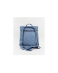 Ladies Blue Backpack with Frontal Pocket