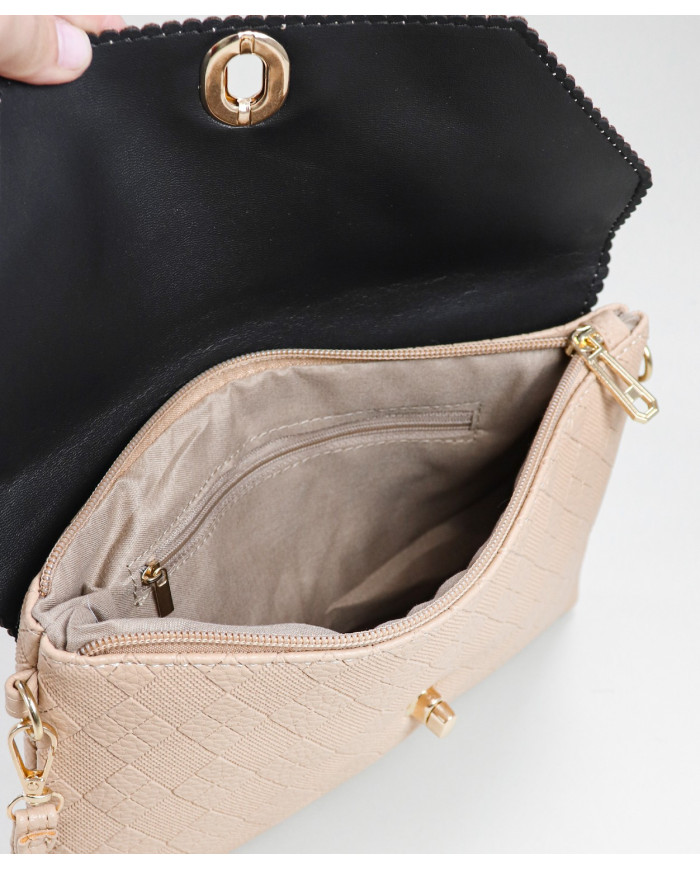 Ms. Clutch Taupe with Relevo