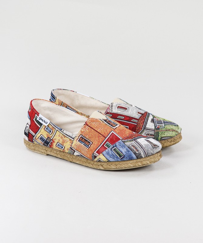 Ginova Ladies' Espadrilles with Pattern