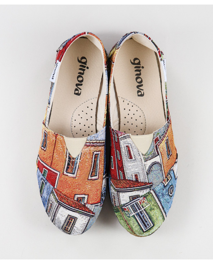 Alpargatas de Mujer Ginova con Estándar