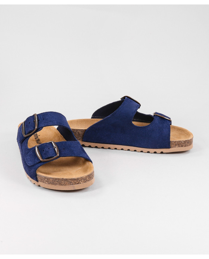 Pantuflas de Mujer Ginova con Hebilla