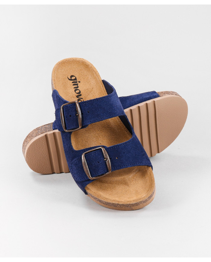 Pantuflas de Mujer Ginova con Hebilla