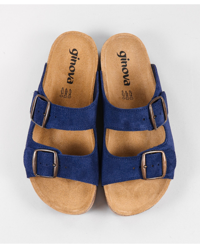 Pantuflas de Mujer Ginova con Hebilla