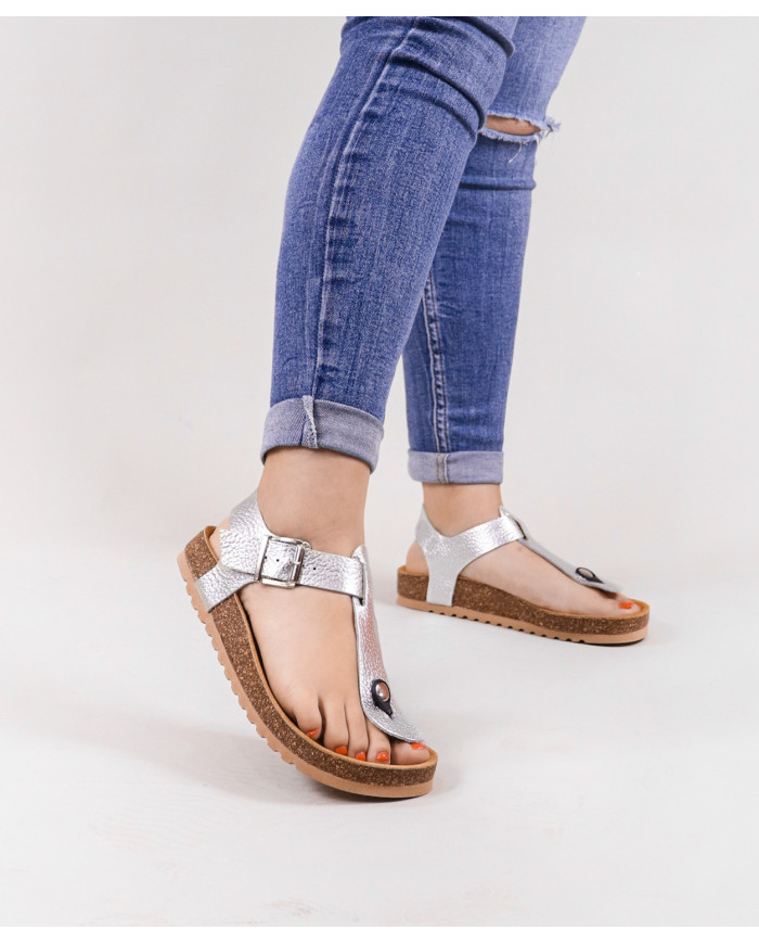 Pantuflas de Mujer Ginova con Hebilla