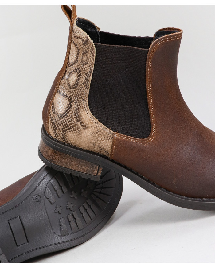 Botas de Madonna Ginova con Elastics en los Laterales