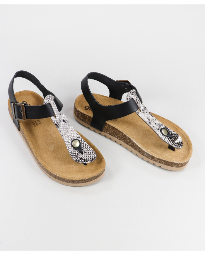 Pantuflas de Mujer Ginova con Hebilla