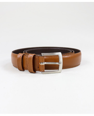 Cinto de Homem Camel em Pele Velen Belts