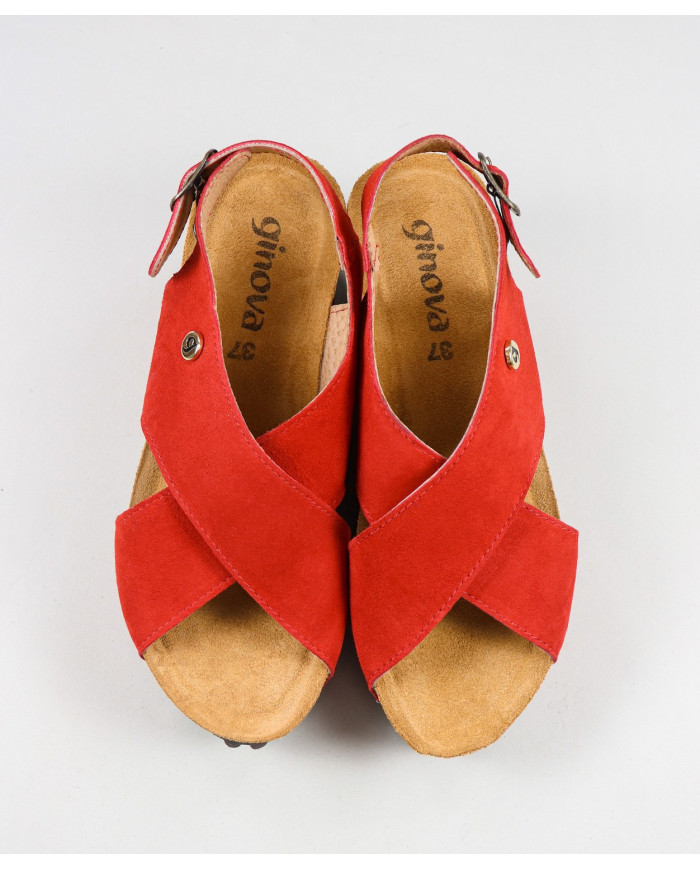 Ginova de Cunha sandals with Anatomical Insole