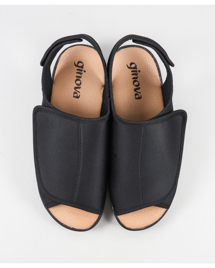 Zapatos Ginova Comfort Extra Ligeros con Velcro de Apertura Completa