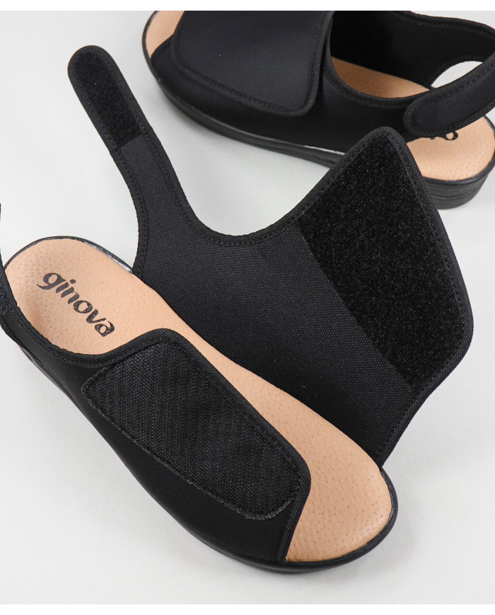 Zapatos Ginova Comfort Extra Ligeros con Velcro de Apertura Completa