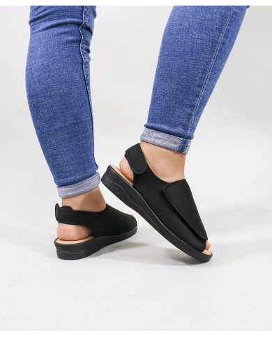 Sapatos de Conforto de Senhora com Abertura Total Ginova