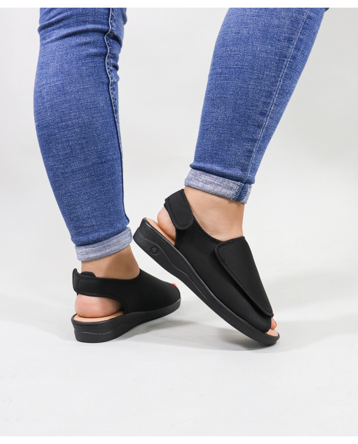 Zapatos Ginova Comfort Extra Ligeros con Velcro de Apertura Completa