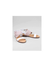 Rasas de Senhora Ginova sandals with lace