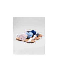 Rasas de Senhora Ginova sandals with lace