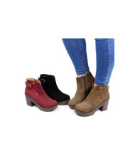 Botas compensadas Ginova con Fecho