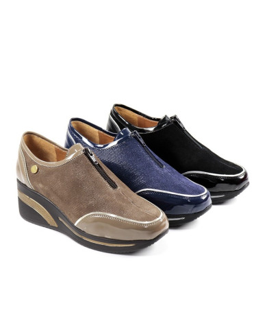 Ladies' shoes with Fecho on the Ginova Front