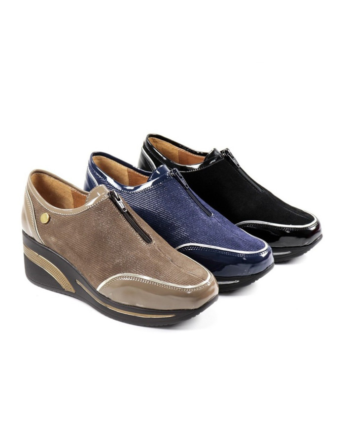 Ladies' shoes with Fecho on the Ginova Front