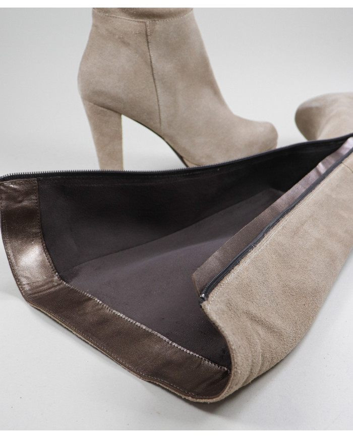 Botas Contrachapadas Ginova Elegantes