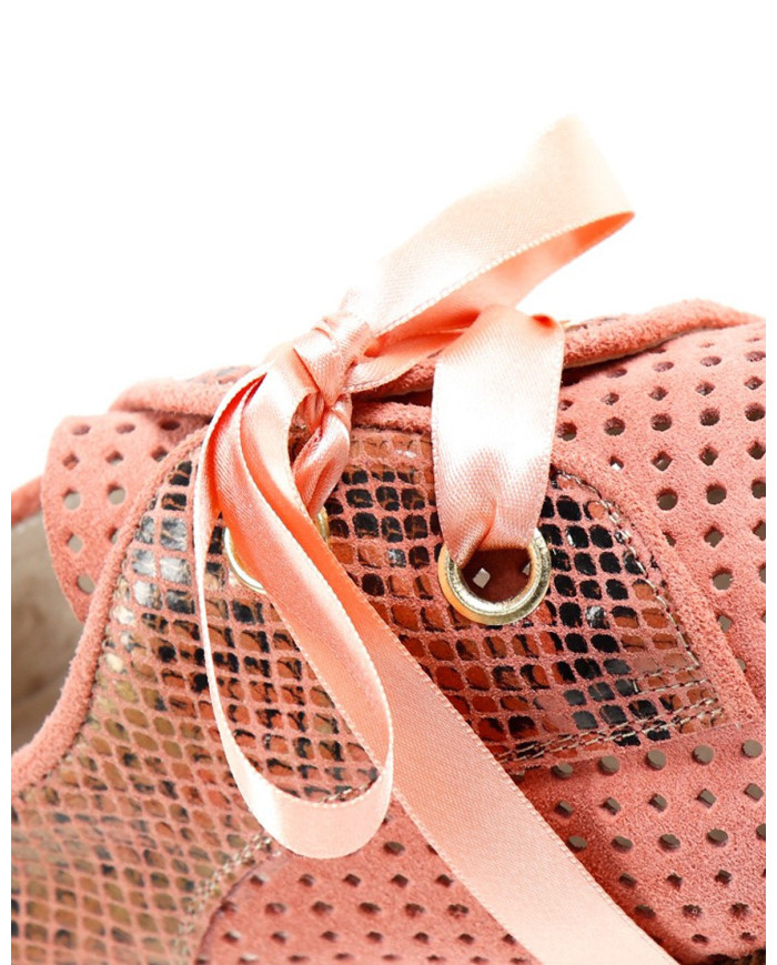 Pink Shoes Rasos Oxford Ginova