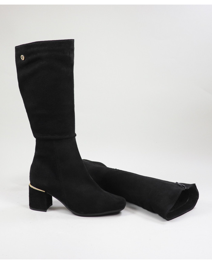 Medium Tacon Boots with Cano Alto Ginova