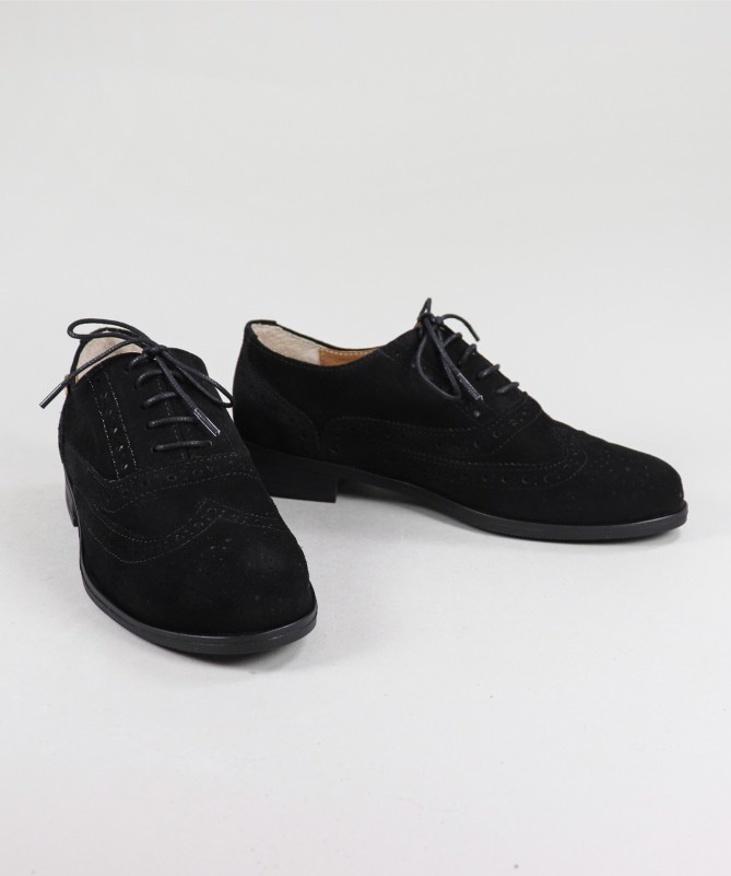 Sapatos Oxford de Senhora Ginova com Atacadores