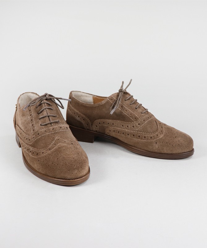 Sapatos Oxford de Senhora Ginova com Atacadores