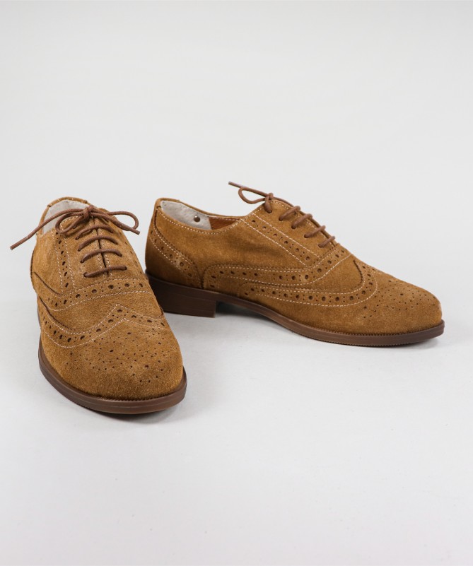 Sapatos Oxford de Senhora Ginova com Atacadores