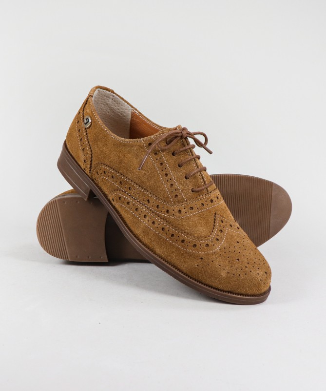 Sapatos Oxford de Senhora Ginova com Atacadores