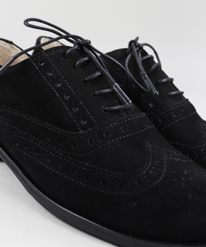 Sapatos Oxford de Senhora Ginova com Atacadores