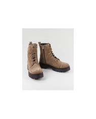 Botas de Senhora Ginova Militares com Fecho