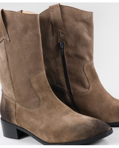 Ginova Texanas de Mujer con Cremallera