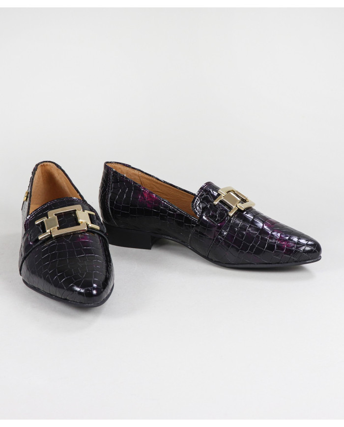 Zapatos Ginova Planos de Mujer con Hebilla Decorativa