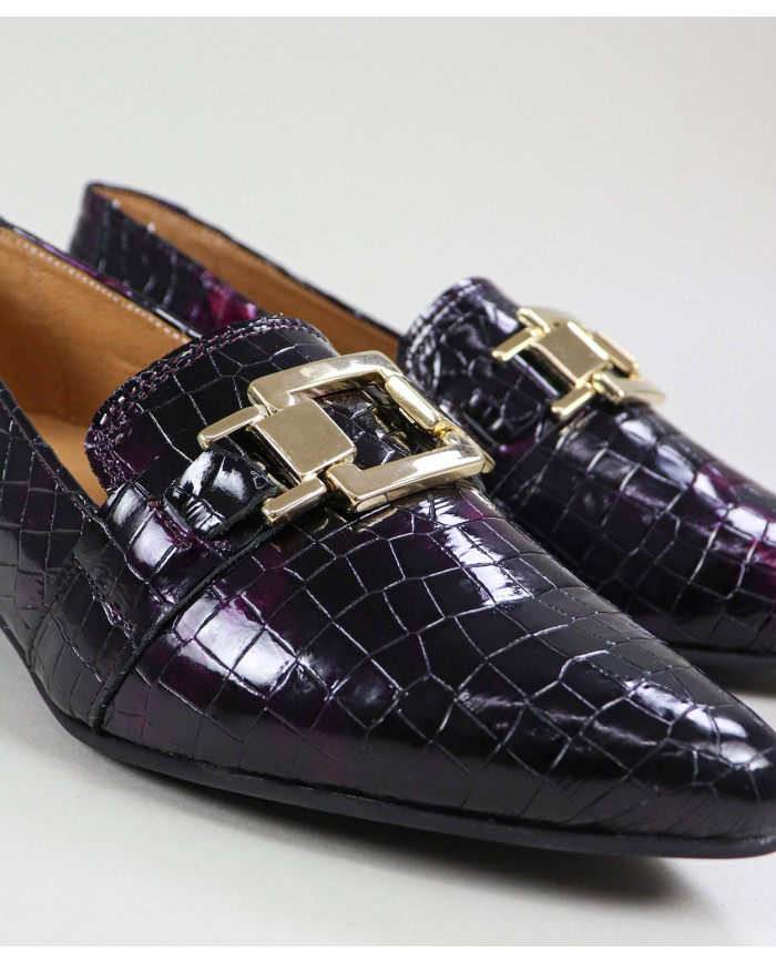 Zapatos Ginova Planos de Mujer con Hebilla Decorativa