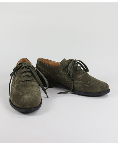 Sapatos Rasos de Senhora Ginova com Atacadores