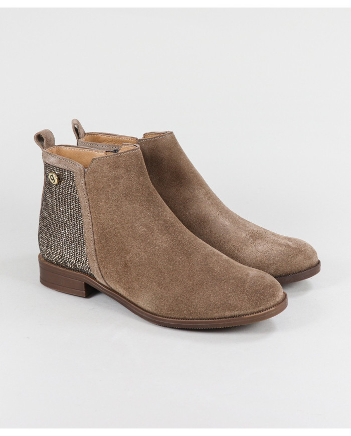 Botas de Mulher Ginova com Brilhantes Atrás