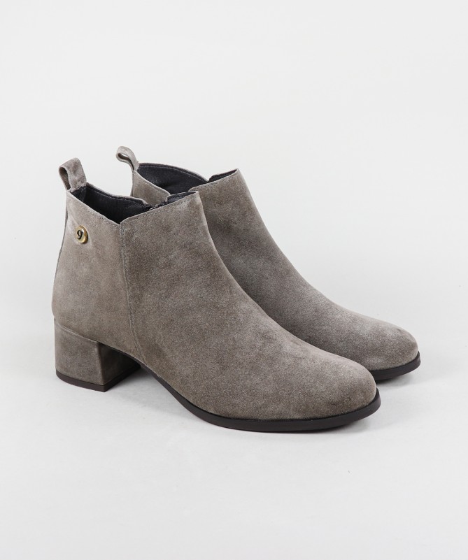 Ginova Botas de Mujer con Zip