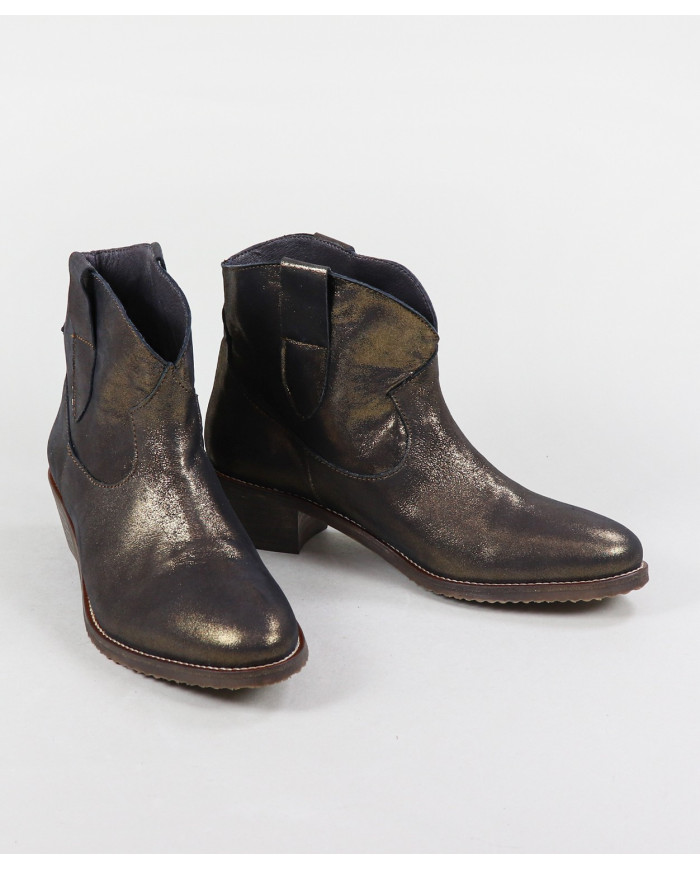 Ginova Botas de Mujer con Clips