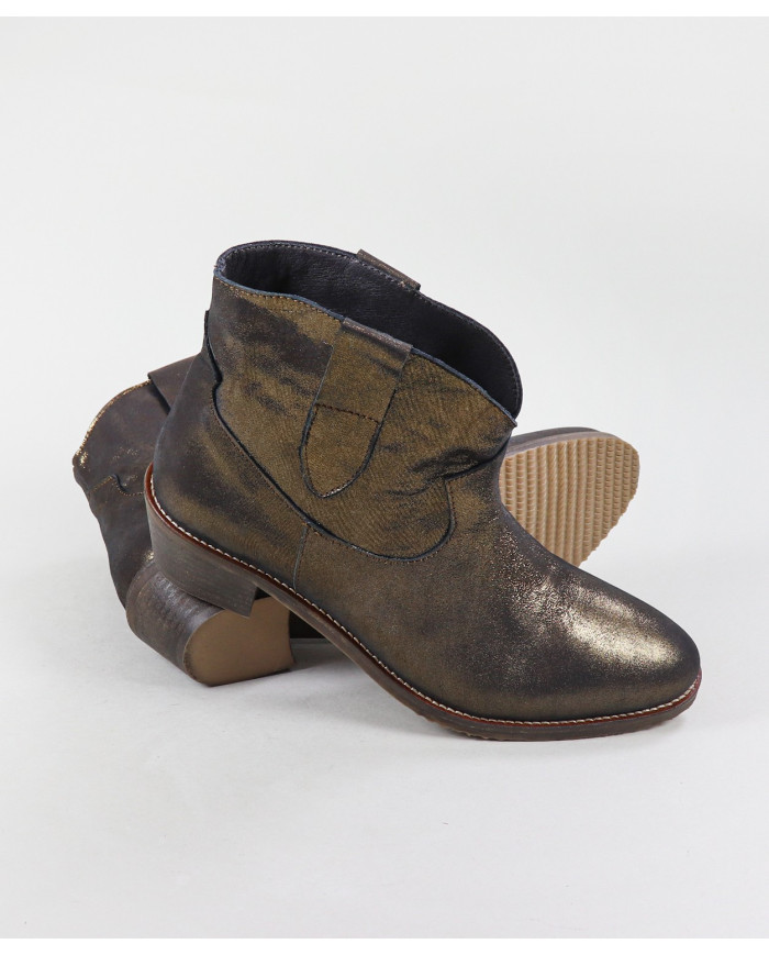 Ginova Botas de Mujer con Clips