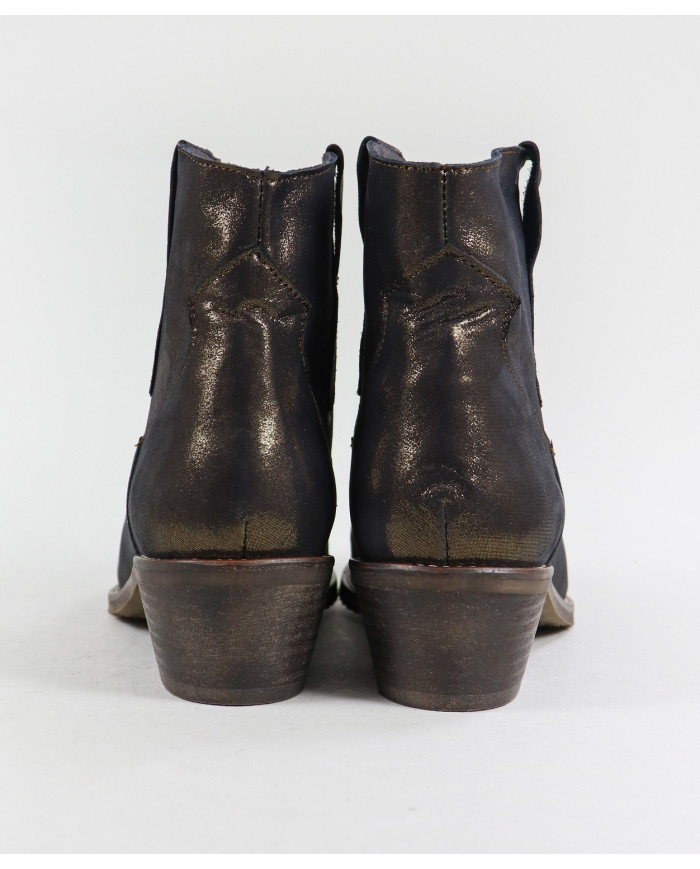 Ginova Botas de Mujer con Clips