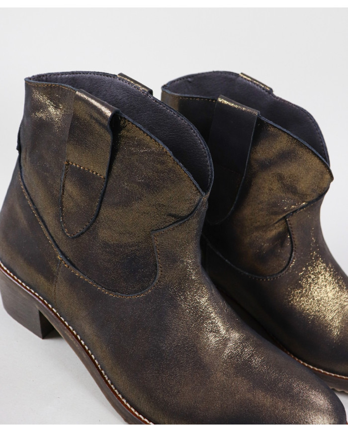 Ginova Botas de Mujer con Clips