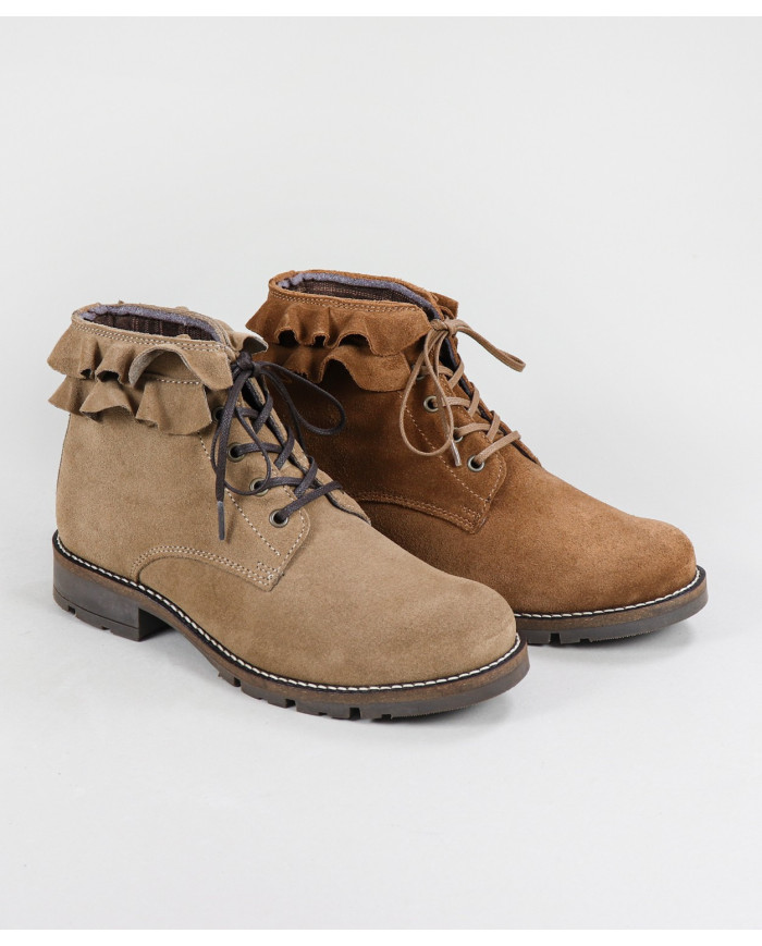 Botas de Mujer Ginova con Volantes