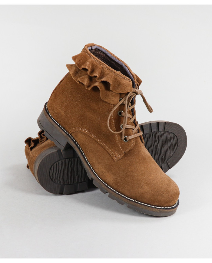 Botas de Mujer Ginova con Volantes