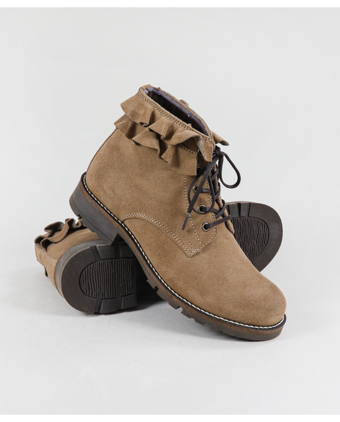 Botas de Mujer Ginova con Volantes