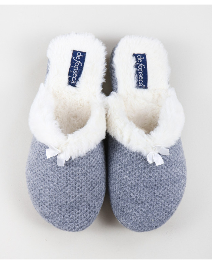 Zapatillas de dormitorio de mujer de Fonseca con Pelo