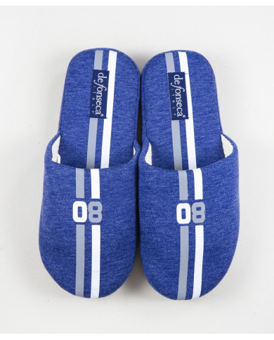 Slippers DeFonseca de Quarto de Homem with Riscas